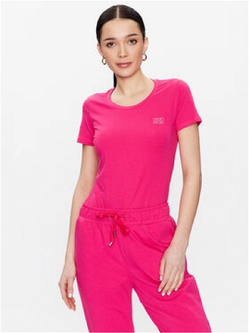 Liu Jo Sport T-Shirt TA3141 J5003 Růžová Regular Fit