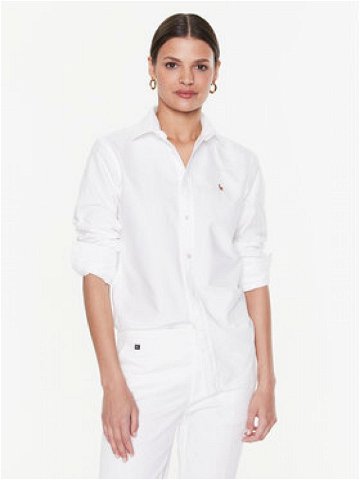 Polo Ralph Lauren Košile 211891377003 Bílá Regular Fit