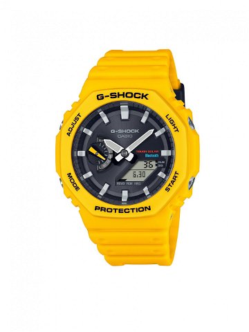 G-Shock Hodinky GA-B2100C-9AER Žlutá
