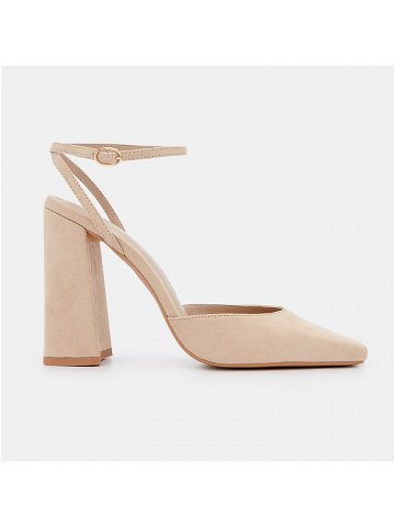 Mohito – Elegantní boty – Béžová