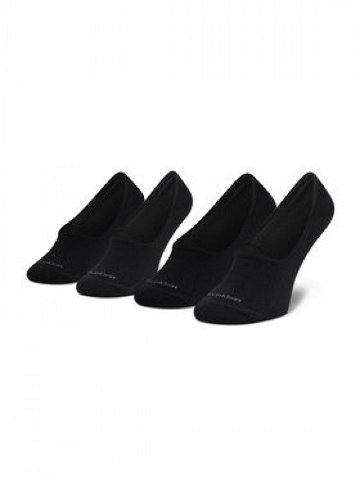 Calvin Klein Sada 2 párů dámských ponožek 701218771 Černá