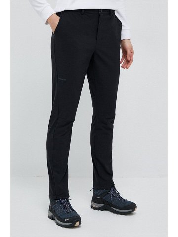 Outdoorové kalhoty Marmot Scree černá barva