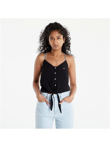 TOMMY JEANS Essential Strappy Top Black