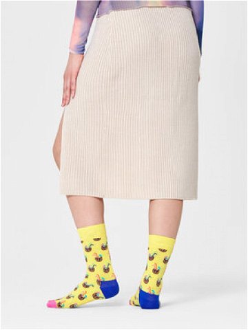 Happy Socks Klasické ponožky Unisex CNC01-2200 Žlutá