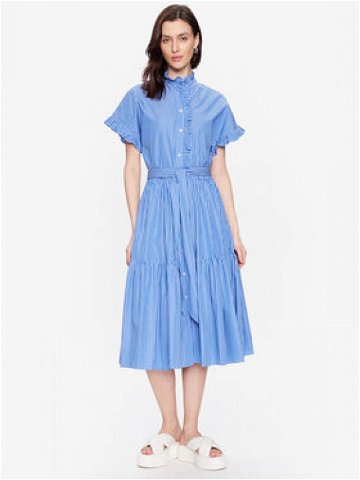 Lauren Ralph Lauren Košilové šaty 250889362001 Modrá Regular Fit