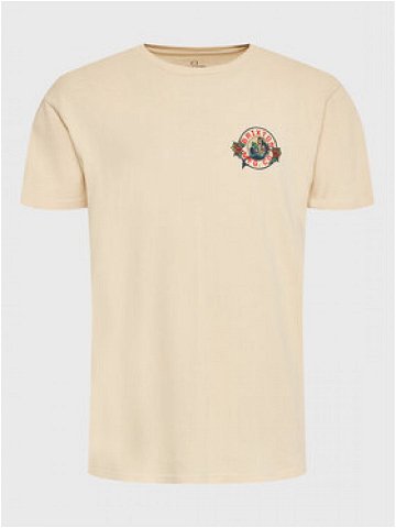Brixton T-Shirt Geneva 16847 Béžová Regular Fit