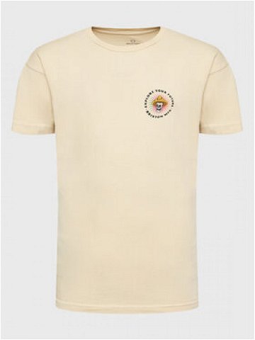 Brixton T-Shirt Future 16853 Béžová Relaxed Fit