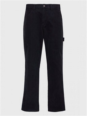 Dickies Kalhoty z materiálu Dc Carpenter DK0A4XIFC40 Černá Regular Fit