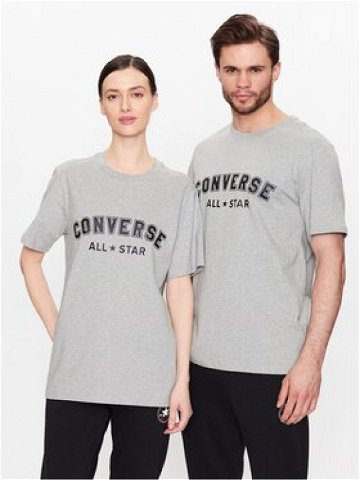 Converse T-Shirt Unisex All Star 10024566-A03 Šedá Regular Fit
