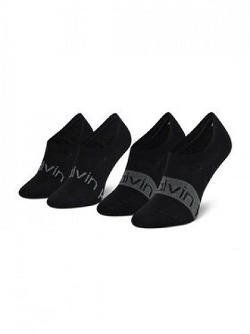 Calvin Klein Sada 2 párů pánských ponožek 701218713 Černá