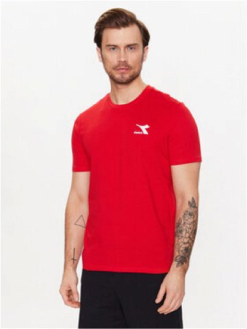 Diadora T-Shirt Ss Core 102 179485 Červená Regular Fit