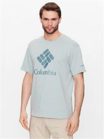Columbia T-Shirt Pacific Crossing II Graphic 2036472 Zelená Regular Fit
