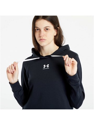 Under Armour Rival Terry Hoodie Black White