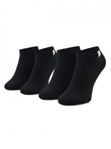 Calvin Klein Jeans Sada 2 párů dámských nízkých ponožek 701218749 Černá