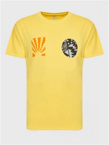 Element T-Shirt Bou Bou ELYZT00192 Žlutá Regular Fit