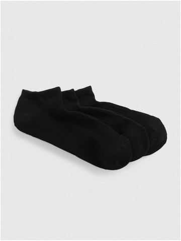 Sada tří párů ponožek v černé barvě GAP
