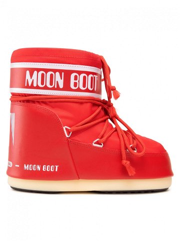 Moon Boot Sněhule Icon Low Nylon 14093400009 D Červená