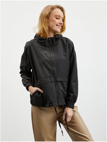Černá dámská lehká bunda s kapucí ZOOT lab Nalu