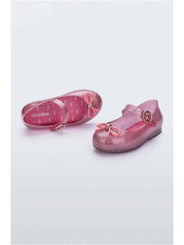 Dětské balerínky Melissa růžová barva