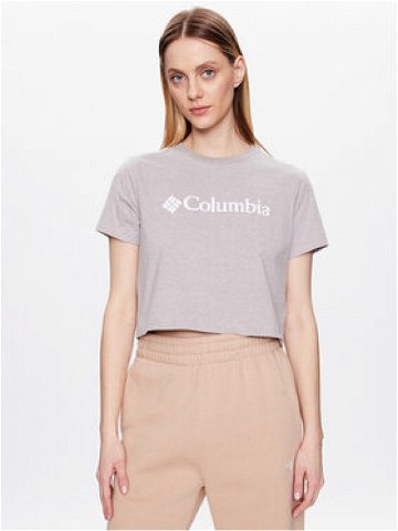 Columbia T-Shirt North Casades 1930051 Šedá Cropped Fit