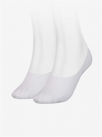 Tommy Hilfiger Ponožky 2 páry Bílá