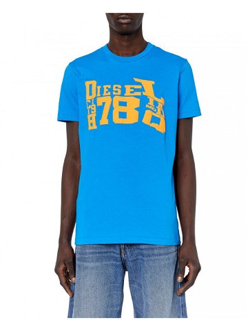 Tričko diesel t-diegor-g7 t-shirt modrá l