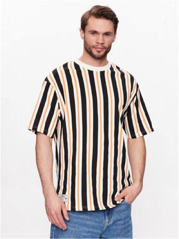 New Era T-Shirt Stripe Medium 60332240 Barevná Oversize