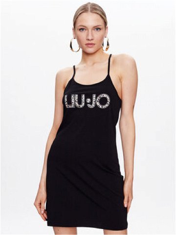Liu Jo Beachwear Letní šaty VA3047 JS003 Černá Regular Fit