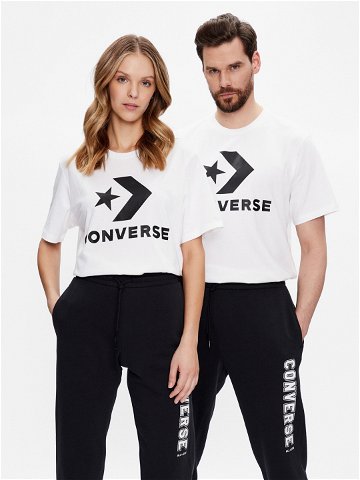 Converse T-Shirt Unisex Chuck Patch 10025458-A03 Bílá Standard Fit