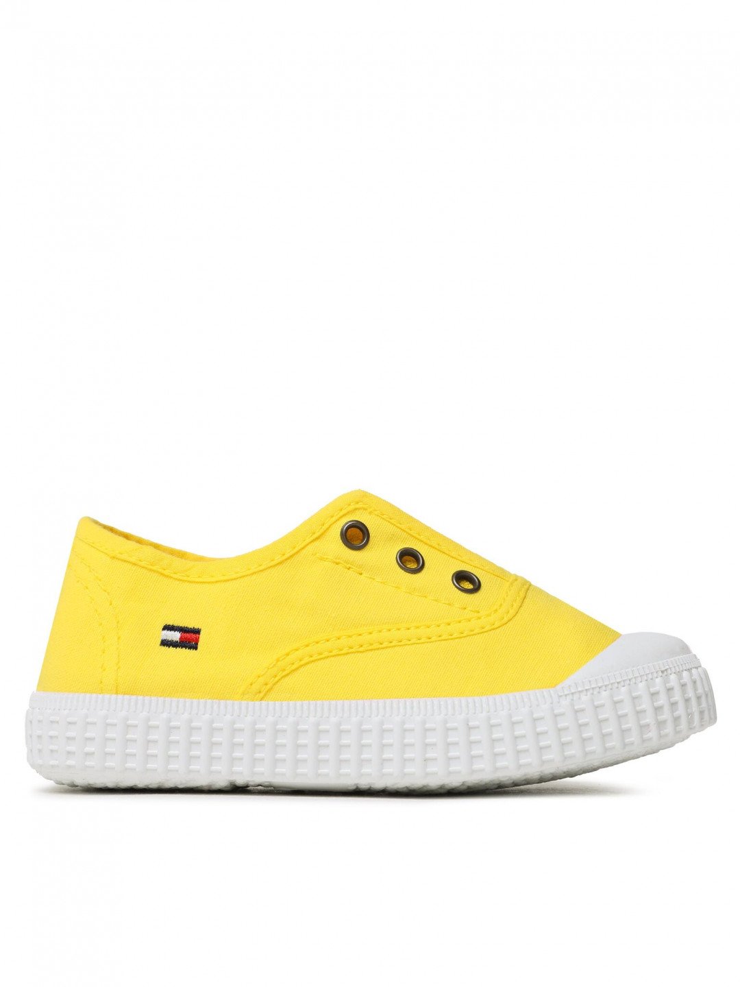 Tommy Hilfiger Plátěnky Low Cut Easy – On Sneaker T1X9-32824-0890 S Žlutá