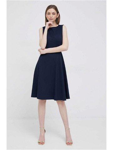 Šaty Lauren Ralph Lauren tmavomodrá barva mini 250851951