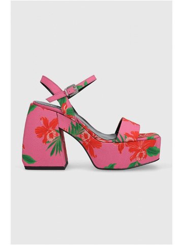 Sandály Pinko Fantine růžová barva 100655 A0O6 YNR
