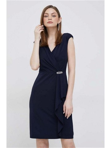 Šaty Lauren Ralph Lauren tmavomodrá barva mini 253906356