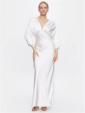 Pinko Večerní šaty Amarena 101029 Z345 Bílá Regular Fit