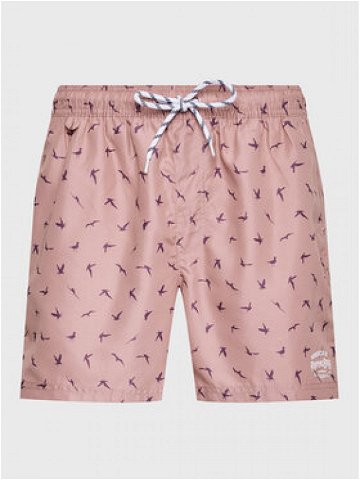 Henderson Plavecké šortky 40782 Růžová Regular Fit
