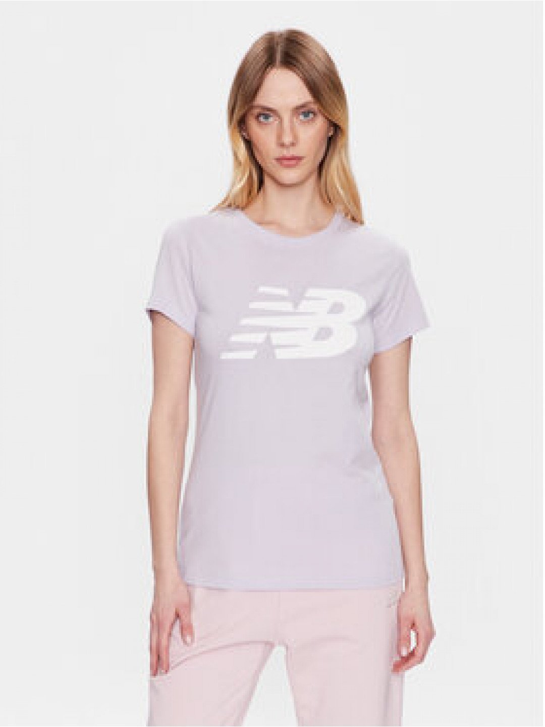 New Balance T-Shirt Classic Flying Nb Graphic WT03816 Fialová Athletic Fit