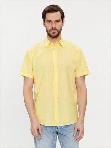 Selected Homme Košile 16079053 Žlutá Regular Fit