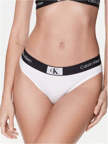 Calvin Klein Underwear Klasické kalhotky 000QF7222E Bílá