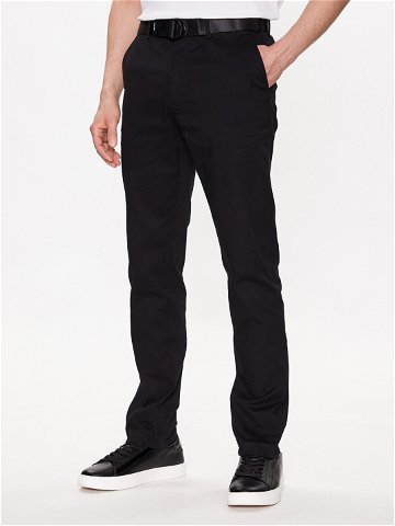 Calvin Klein Chino kalhoty Modern Twill K10K110979 Černá Slim Fit