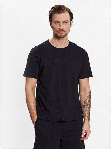 Calvin Klein Performance T-Shirt S S T-Shirt 00GMS3K108 Černá Regular Fit