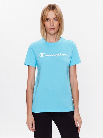 Champion T-Shirt 114911 Modrá Regular Fit
