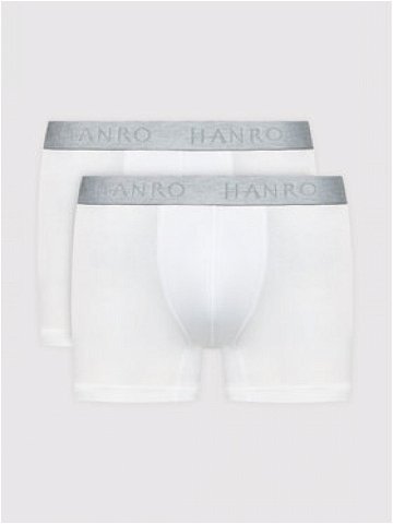 Hanro Sada 2 kusů boxerek Essentials 3078 Bílá