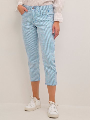 Cream Kalhoty z materiálu Lotte 10611184 Modrá Regular Fit