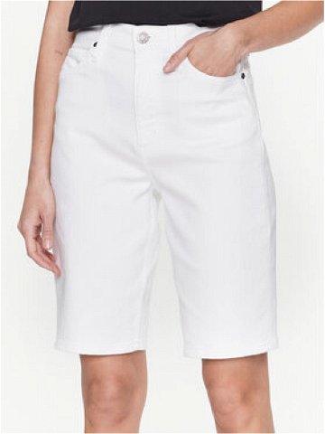 Calvin Klein Džínové šortky K20K205170 Bílá Regular Fit