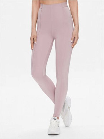 Calvin Klein Performance Legíny 00GWS3L603 Růžová Slim Fit
