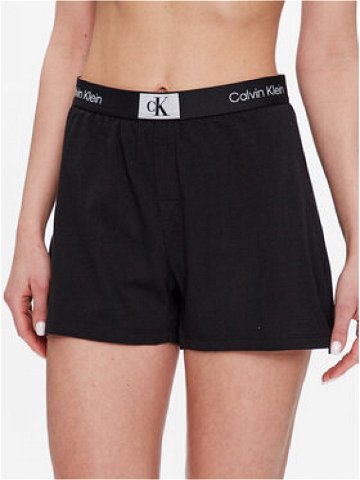 Calvin Klein Underwear Pyžamové šortky 000QS6947E Černá Regular Fit