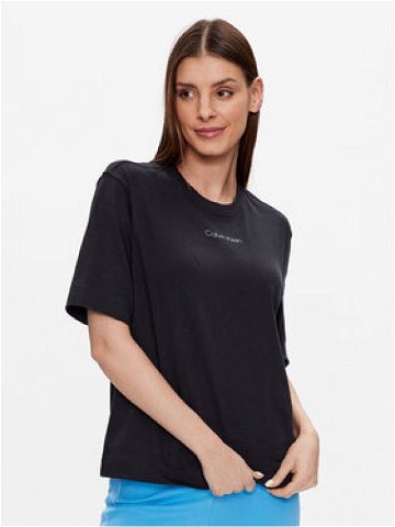 Calvin Klein Performance T-Shirt 00GWS3K104 Černá Relaxed Fit