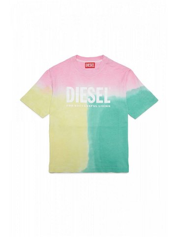 Tričko diesel tabry over t-shirt různobarevná 8y