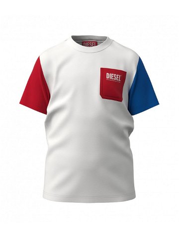 Tričko diesel mtanny t-shirts bílá 4y