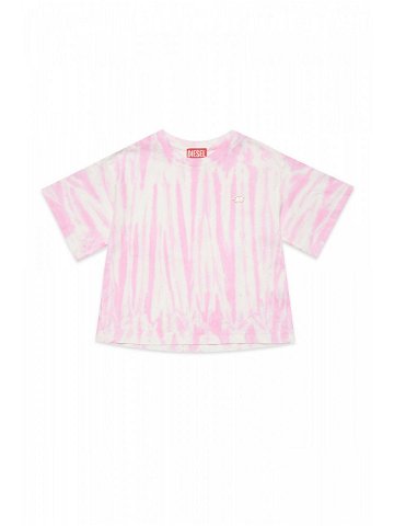 Tričko diesel toilssi t-shirt růžová 4y